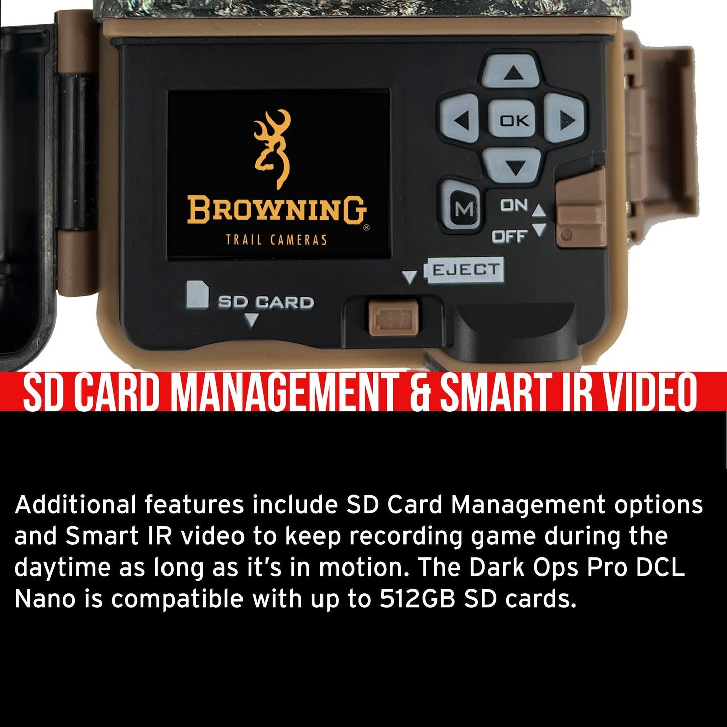 Browning Trail Cameras Dark Ops FHDR 26MP Night Vision Camera (2-Pack) with 2 x Memory Card Bundle
