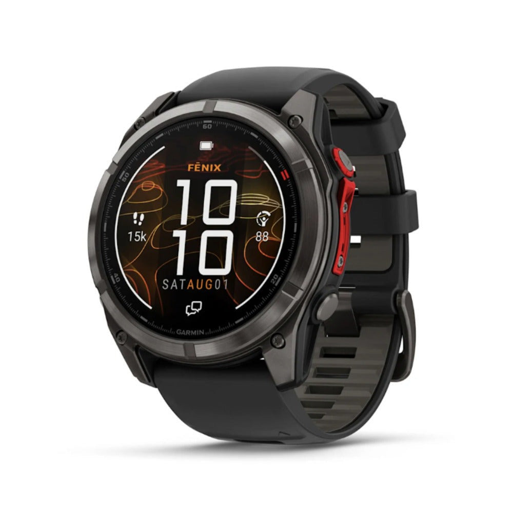 Garmin Fenix 8 Pro 51mm Sapphire MicroLED GPS Smartwatch (Carbon Gray DLC)
