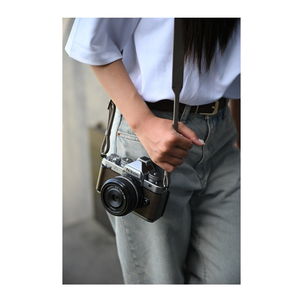 Nikon Zf 24.5MP Full Frame Mirrorless Camera (Silver & Sepia Brown)
