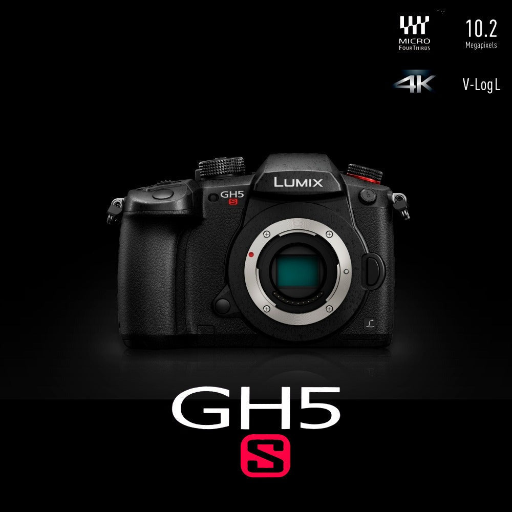 Panasonic LUMIX GH5S Mirrorless Camera, 10.2MP, Cinema 4K (Black) (Certified Refurbished)