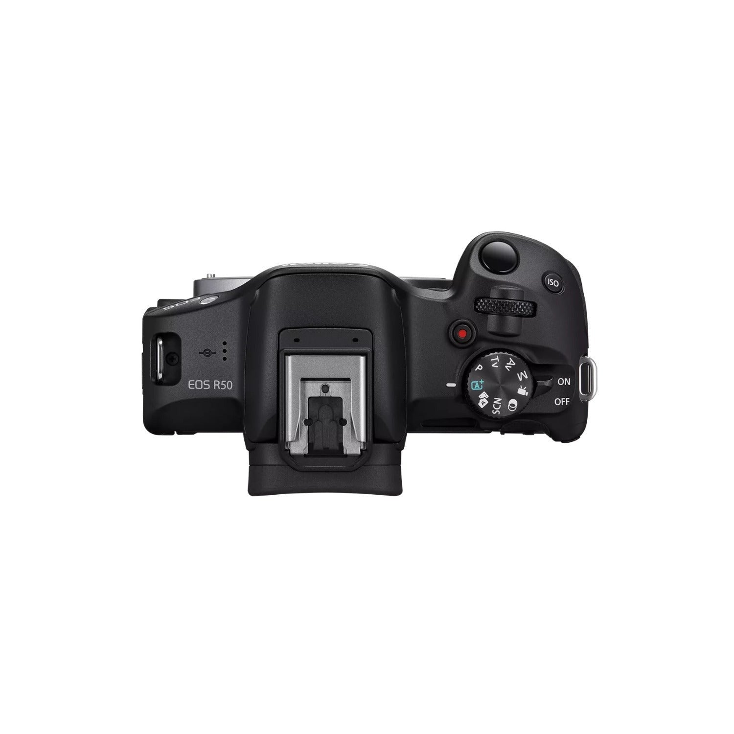Canon EOS R50 Mirrorless Camera with Cropping Guide Firmware Bundle (Black)