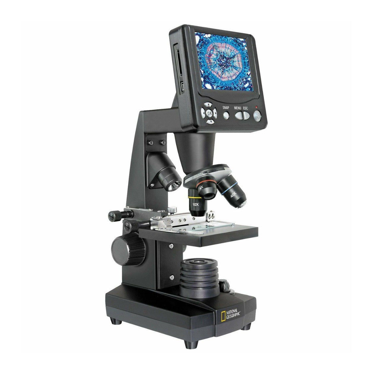 Explore Scientific National Geographic 40x-1600x LCD Microscope