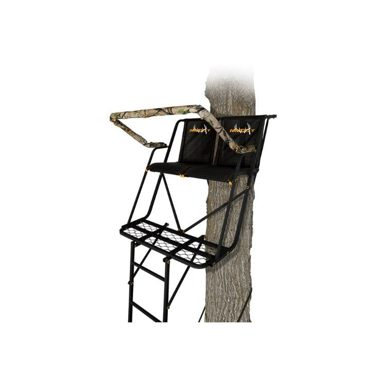 Muddy Big Buddy Side-Kick 16 Foot Ladderstand with Flex-Tek Seat & Shooting Rail