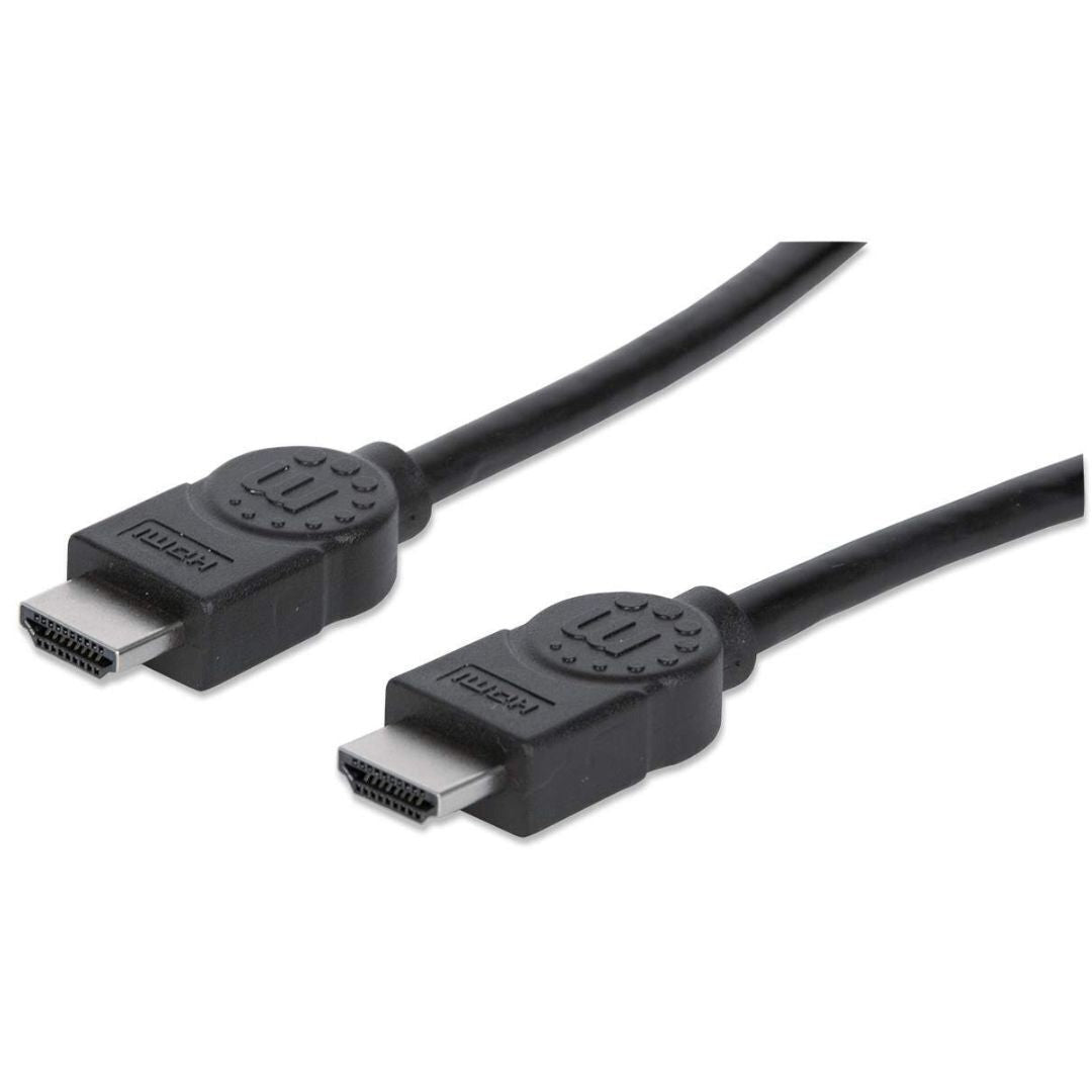 Manhattan HDMI Male to Male High Speed Shielded Cable, 75', Black