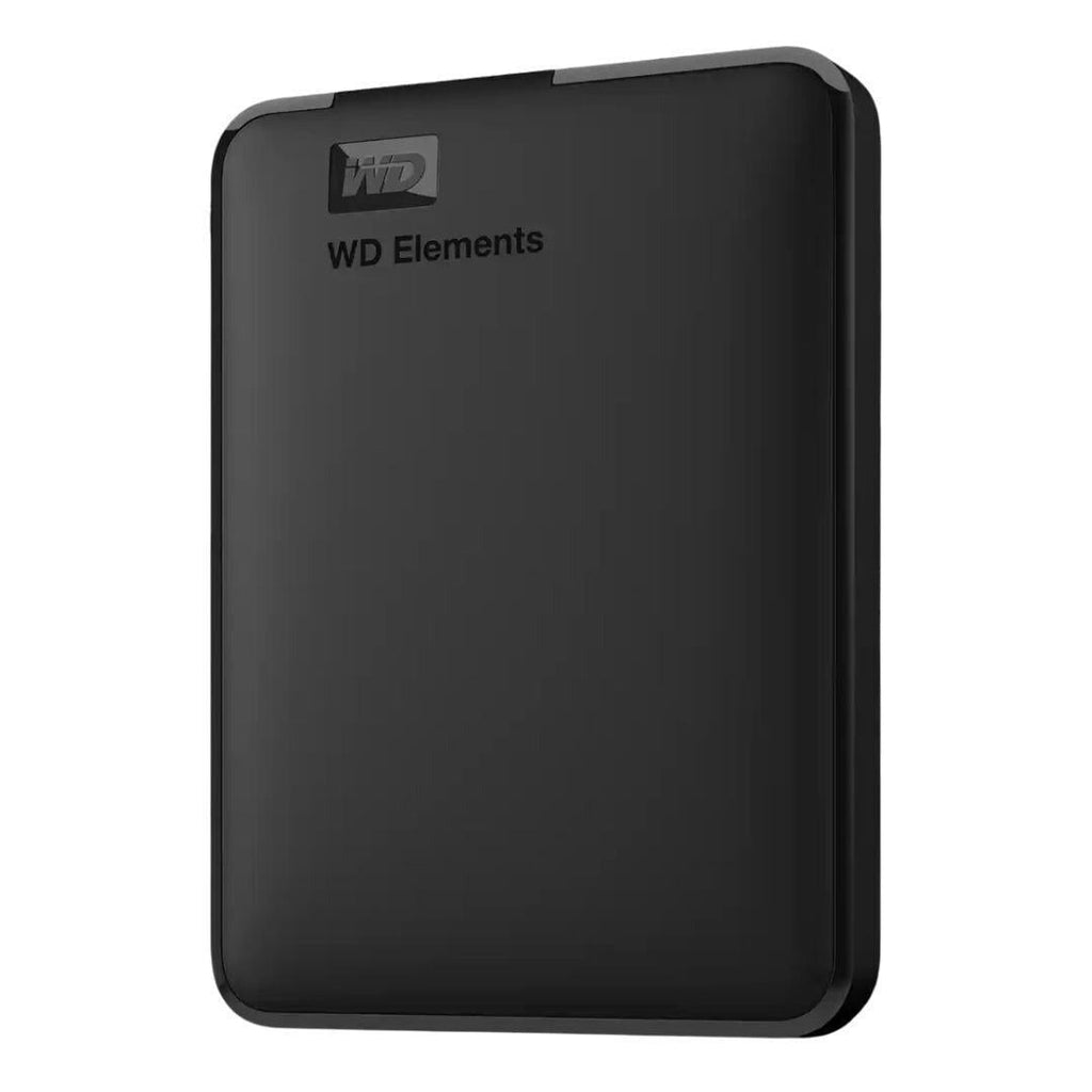 Western Digital Elements Portable External Hard Drive for Fast Data Transfer (1TB, Black)