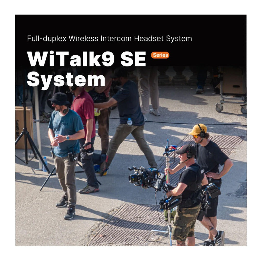 Saramonic WiTalk9 SE-3S 5-Person Full-Duplex Wireless Intercom System (2.4 GHz)