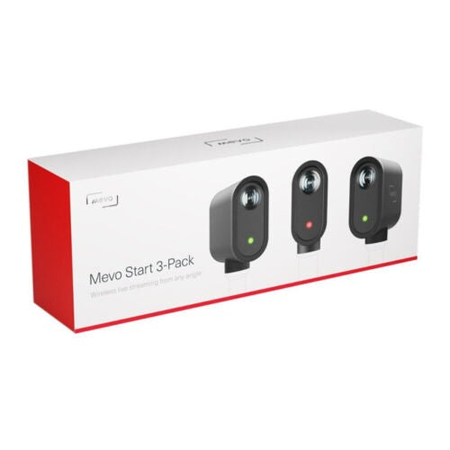 Logitech Mevo Start Wireless Live Streaming Cameras (3-Pack)