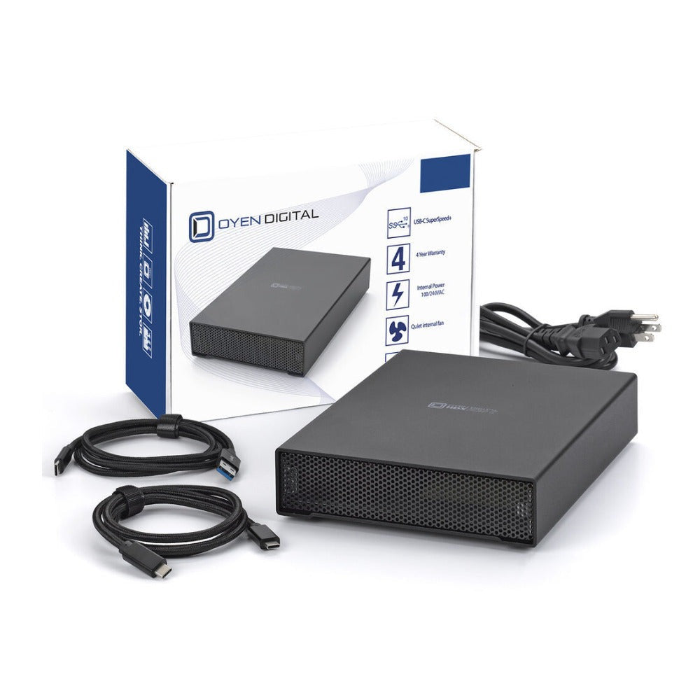 Oyen Digital 16TB HDX Pro C USB-C 3.2 Gen 2 External Enterprise Hard Drive