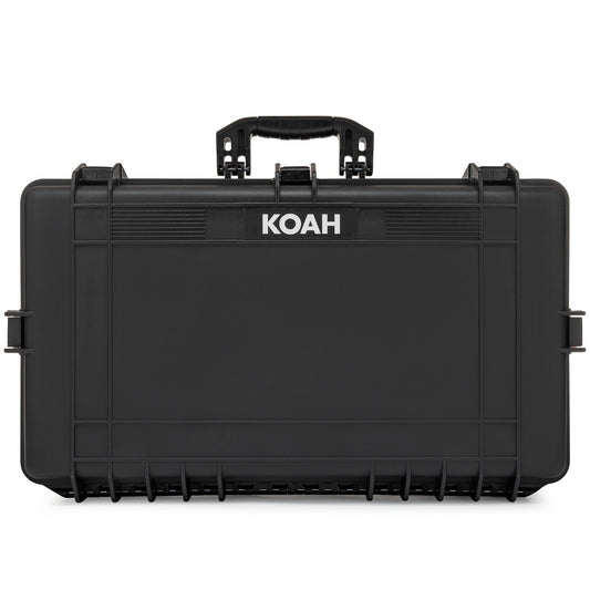 Koah Weatherproof Hard Case with Customizable Foam (28 x 17 x 7 Inch)