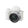 Sony ZV-E10 Mirrorless Camera with E PZ 16-50mm F3.5-5.6 OSS II Lens (White) (Used)