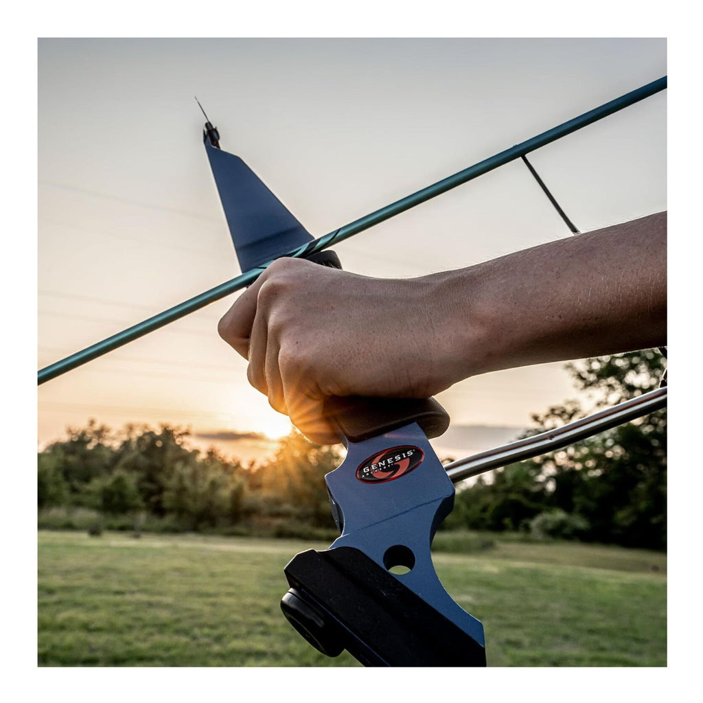 Genesis Bows Original Gen Bow Kit - Left-Hand, Zero Let-Off Design (Blue)