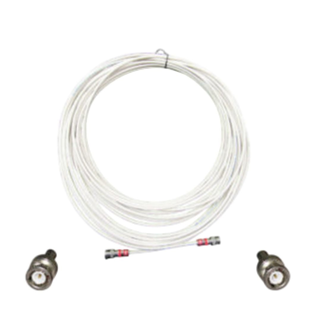 HuddleCamHD 100 Feet HD 3G-SDI Male to Male Plenum-Rated Video Broadcast Cable (White)