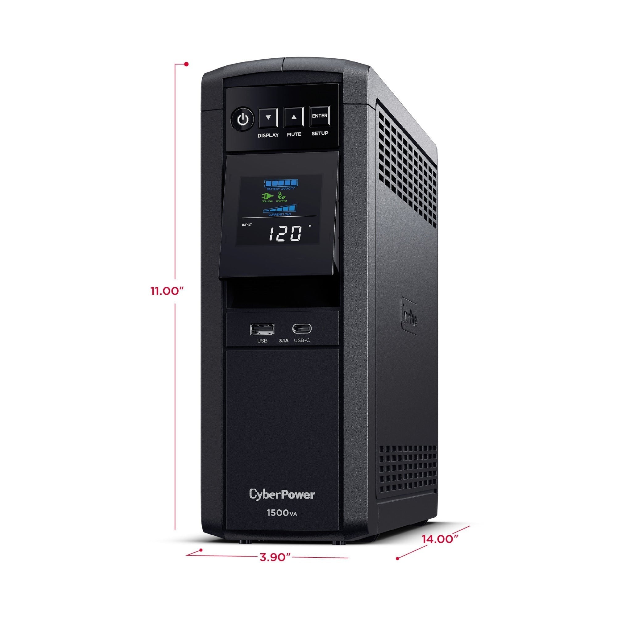 CyberPower CP1500PFCLCD PFC Sinewave UPS Battery Backup and Surge Protector