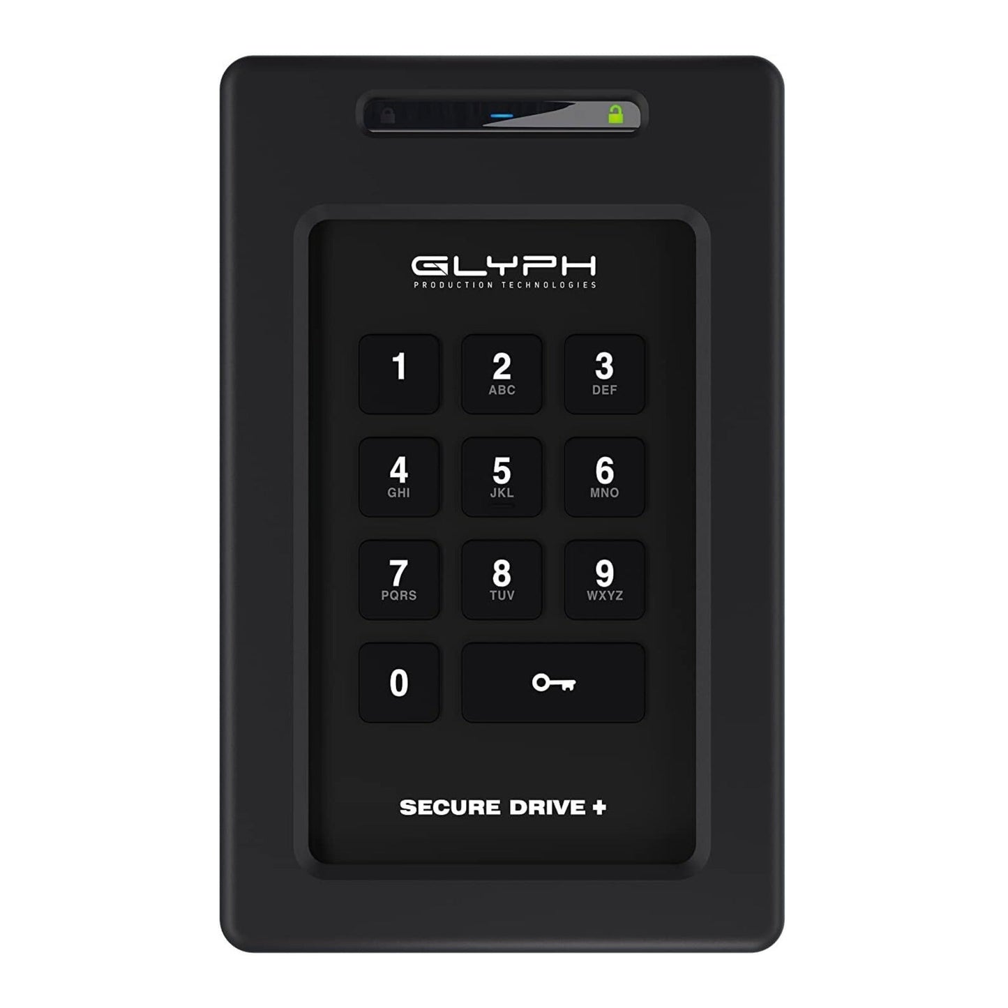 Glyph SecureDrive+ 1TB Encrypted External Drive with Keypad, Rugged Tamper-Proof