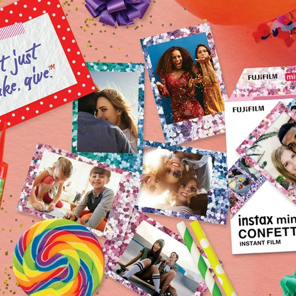 Fujifilm Instax Confetti Mini Film (10 Exposures, 3-Pack)