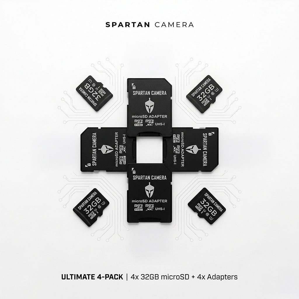 Spartan 32GB Micro Memory Card with Adapter and Card Reader Bundle