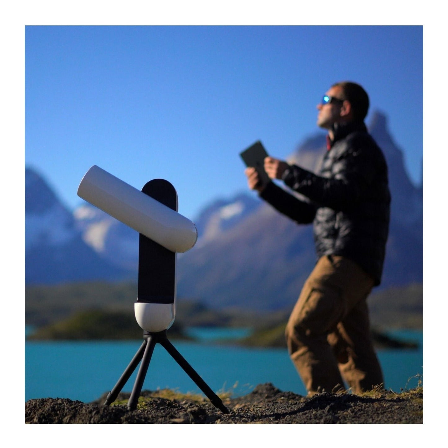 Vaonis AC021 Solar Filter for Vespera Observes the Sun in Almost Real Time (Black)