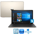 HP 17-bs021ds 17.3" HD+ Touchscreen Laptop, Intel Core i3-7100U, 2TB HDD, Gold (Refurbished)