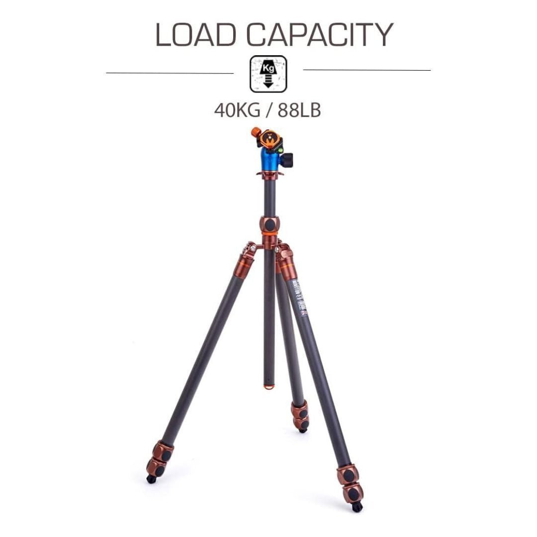 3 Legged Thing Winston 2.0 Kit with AirHed Pro Ball Head (Bronze and Blue)