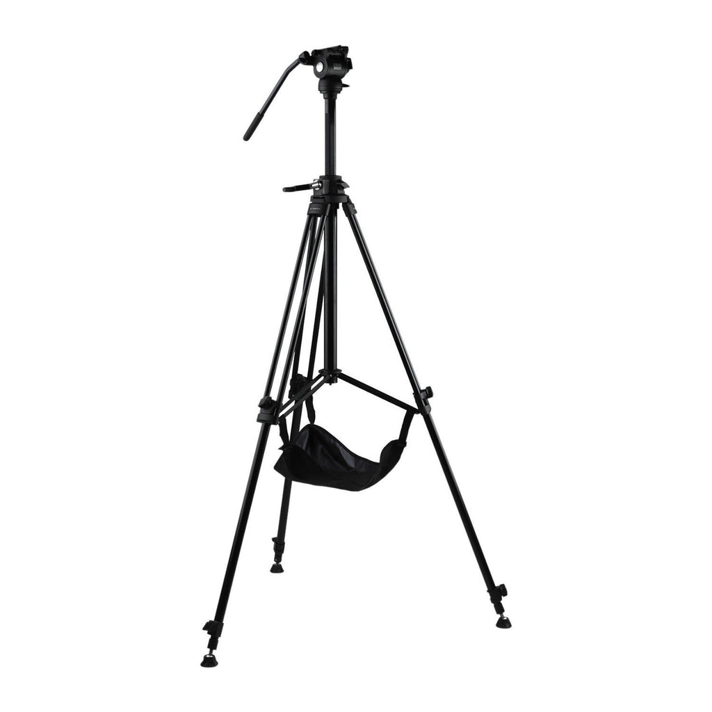 E-Image Studio Tripod Kit with Geared Center Column and Fluid Head Kit