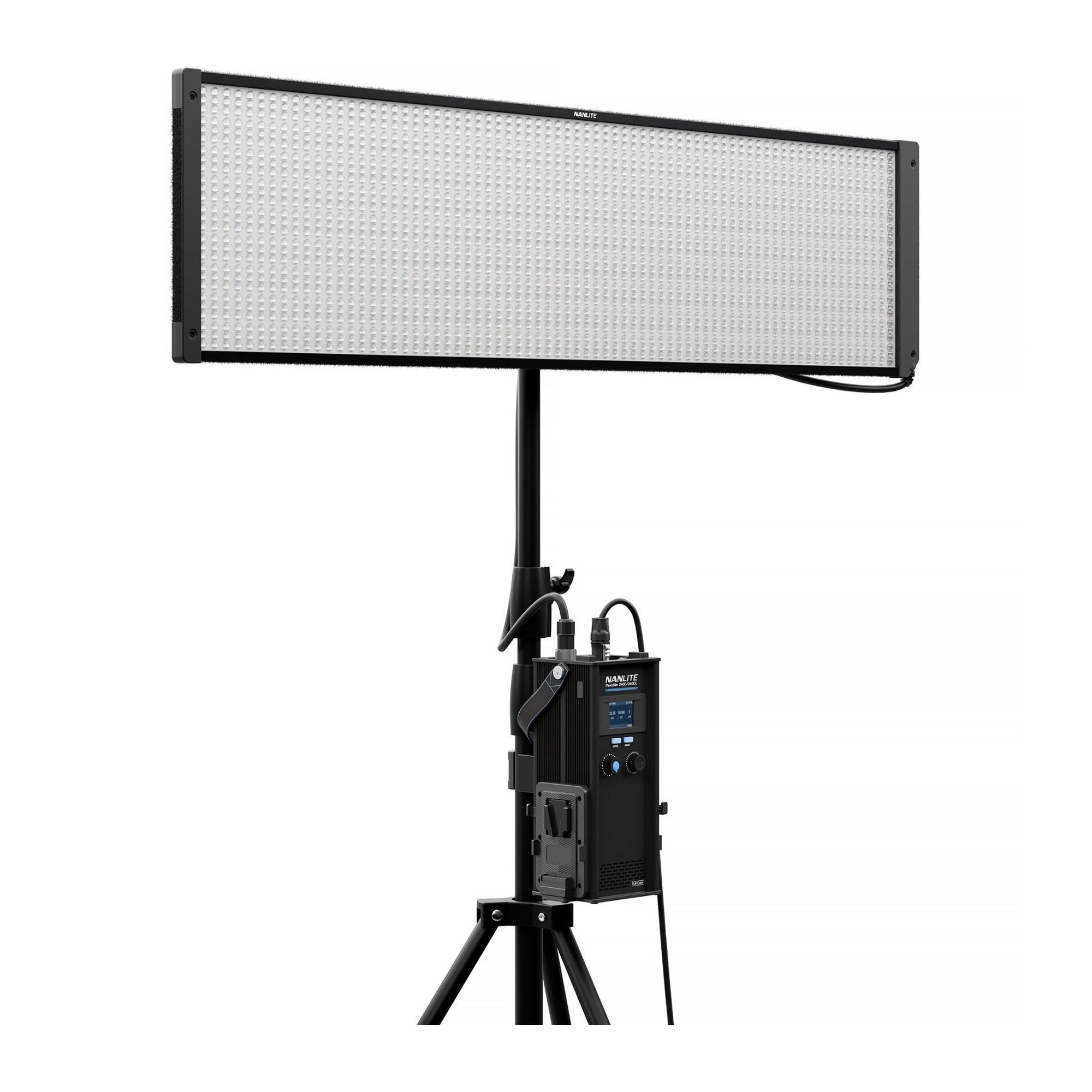 Nanlite PavoSlim 240CL RGB LED Panel with Built-In LumenRadio CRMX (Black)