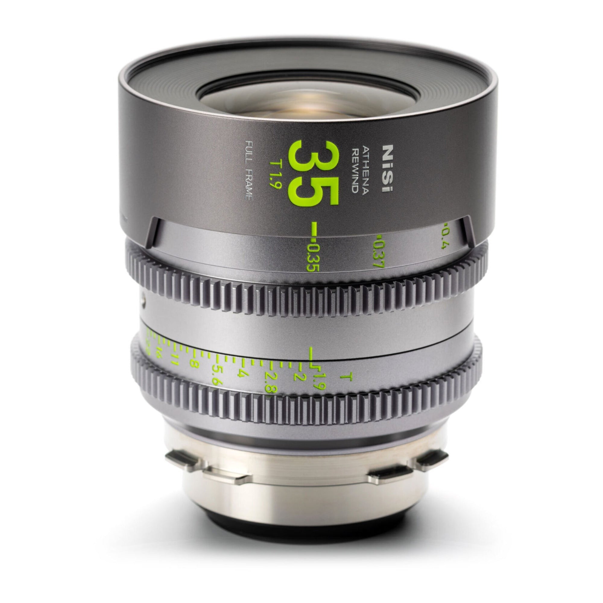 NiSi ATHENA PRIME Rewind Full Frame Cinema Lens Kit with 5 Lenses (14mm, 25mm, 35mm, 50mm, 85mm) and Hard Case (PL Mount)