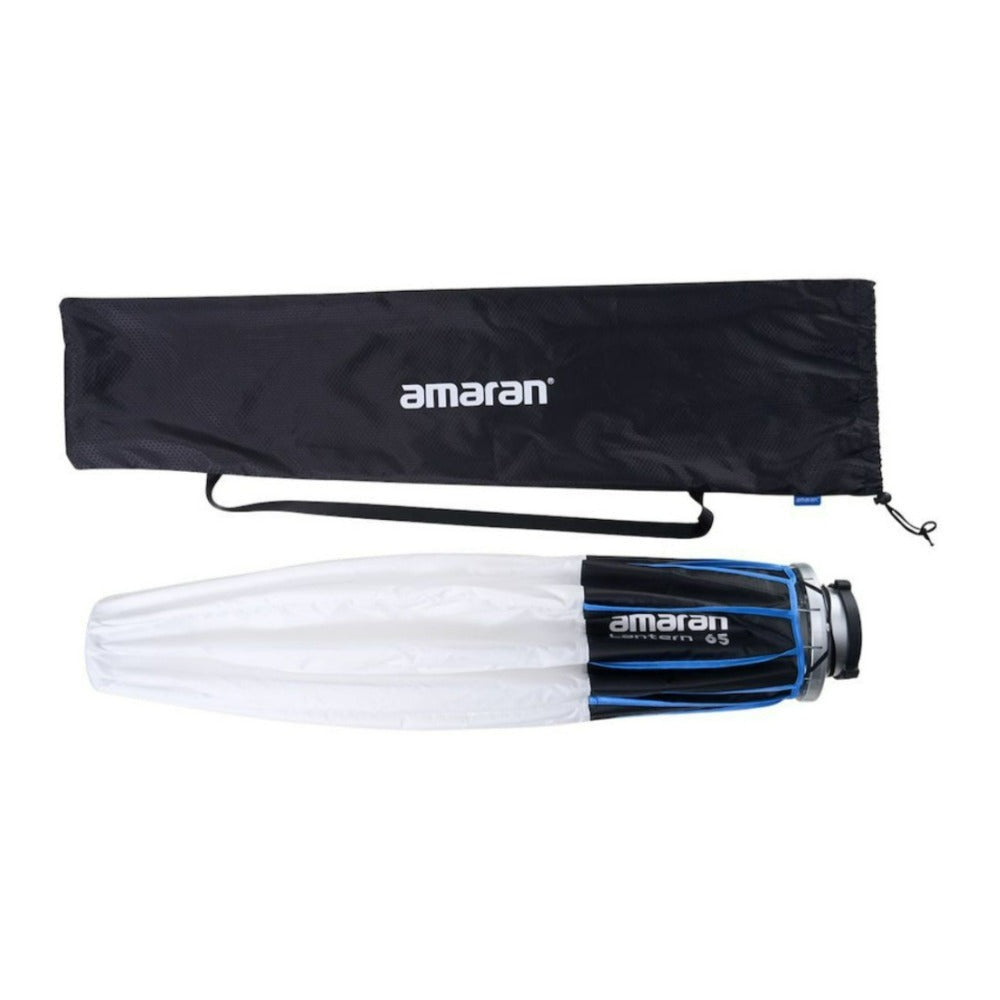 Amaran Ray 360c Full-Color COB Video Light (US) with 2' Soft Light Modifier