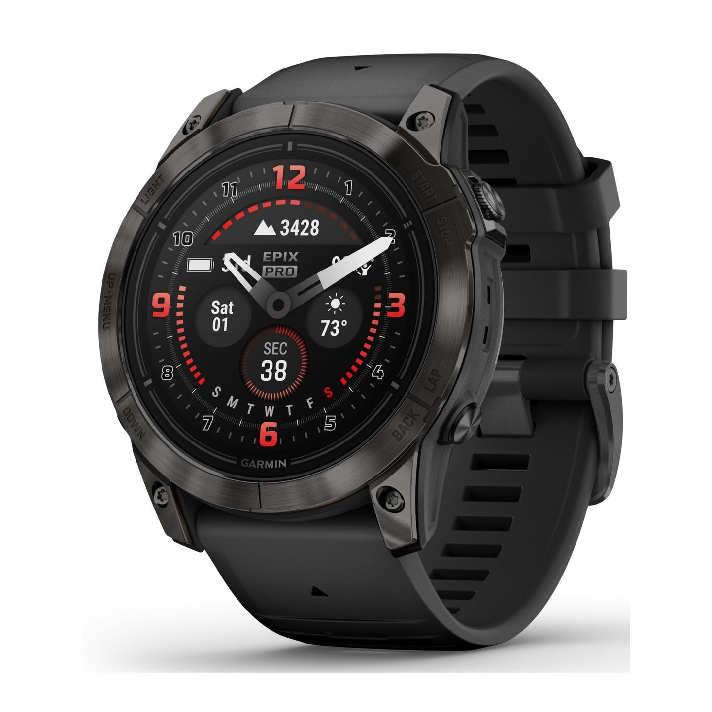 Garmin epix Pro Gen 2 Sapphire Edition 51mm (Carbon Gray/Black) Bundle