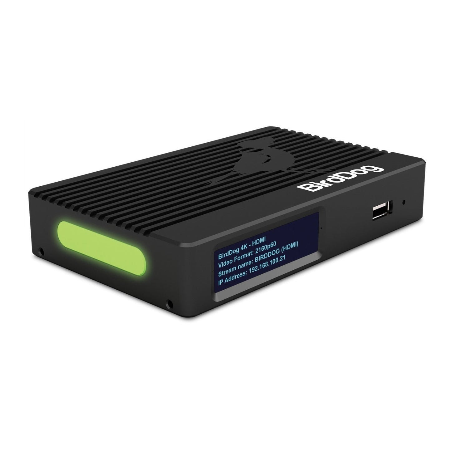 BirdDog 4K HDMI NDI Encoder/Decoder with HDMI2.0, 10Gb SFP, OLED Display (Black)