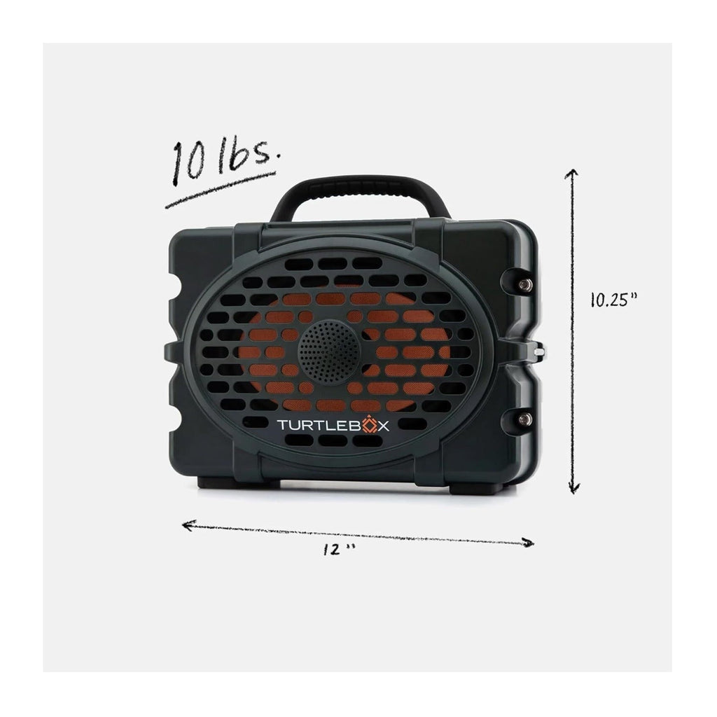 Turtlebox Original Gen 3 Portable Outdoor Bluetooth Speaker (Green)