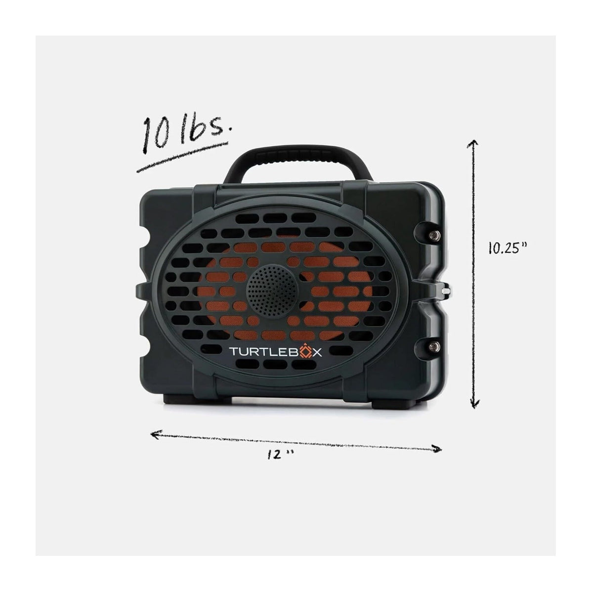 Turtlebox Original Gen 3 Portable Outdoor Bluetooth Speaker (Green)
