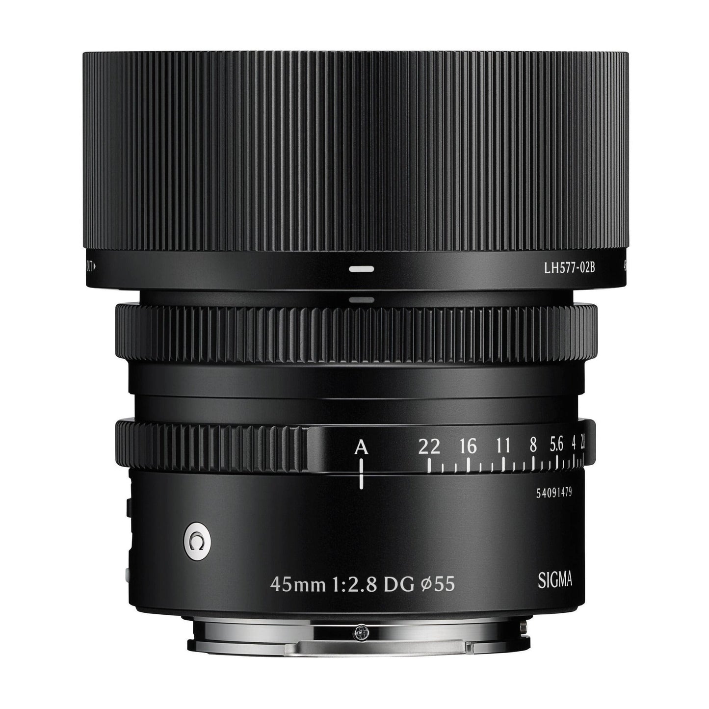 Sigma 45mm F2.8 DG Full-Frame Contemporary Lens with Metal Bayonet Hood (Black, Sony E Mount)