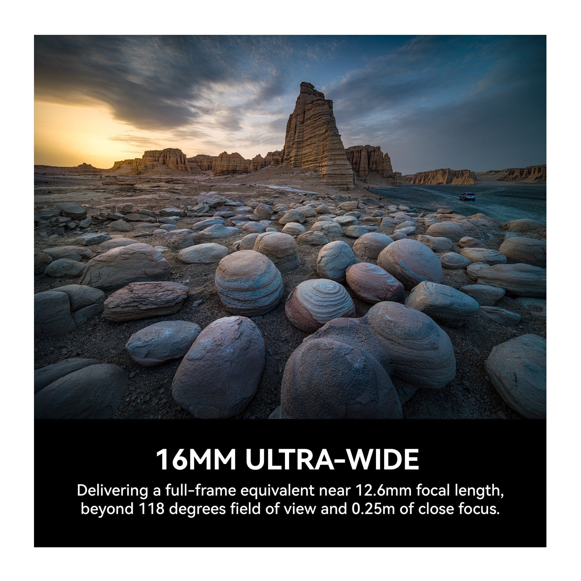 NiSi 16mm f/2.8 ASPH Ultra-Wide Medium Format Lens (Fujifilm G-Mount)