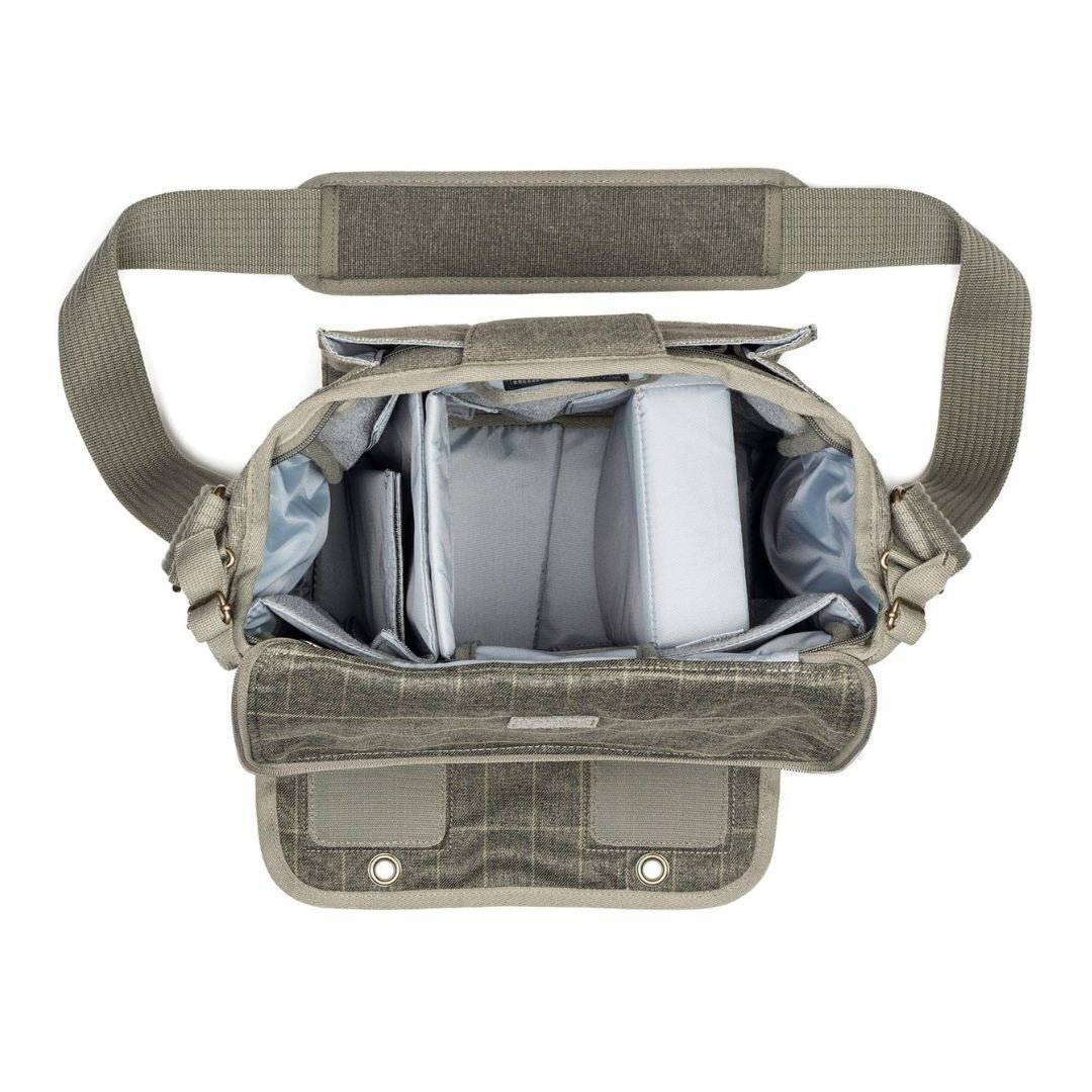 Think Tank Photo Retrospective 20 V2.0 Shoulder Bag with Laptop Sleeve and Bottle Pouch (Pinestone)