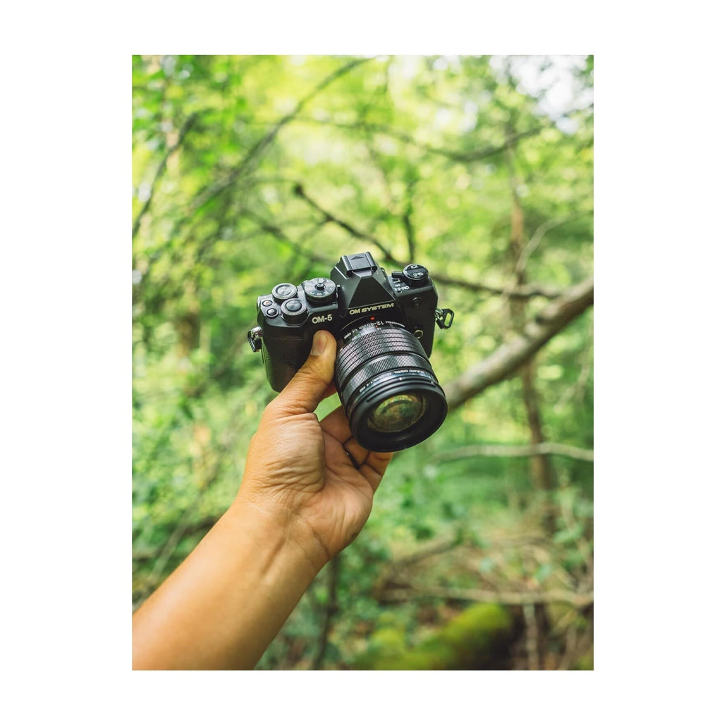 OM SYSTEM OM-5 Mark II Camera with 12-45mm f/4 Lens (Black) & 40-150mm f/4 Lens