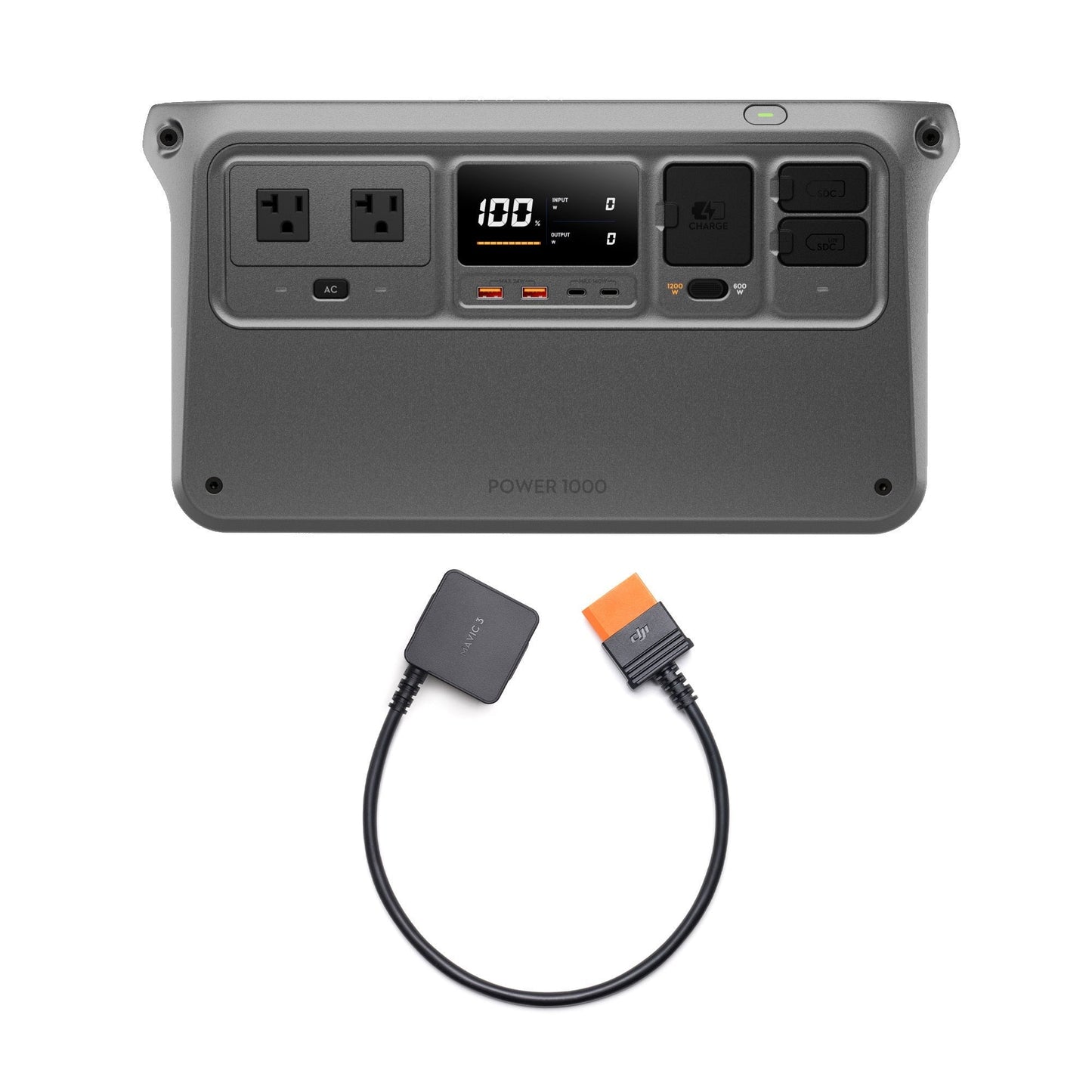 DJI Power 1000 and SDC to Mavic 3 Fast Charge Cable Bundle