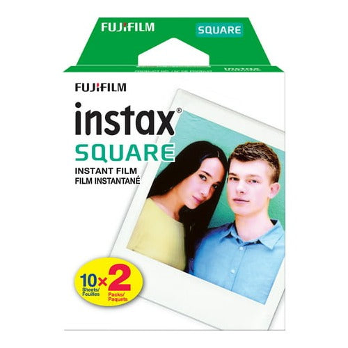 Fujifilm Instax Square SQ1 Instant Camera (Terracotta Orange) Film Bundle