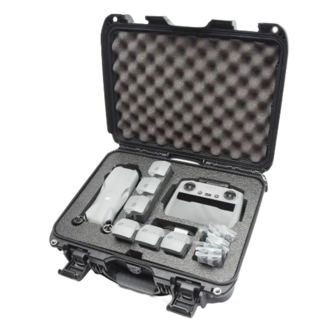 Nanuk 920 Waterproof and Dustproof Hardshell Protective Case for DJI Air 3 Fly More Combo (Graphite)