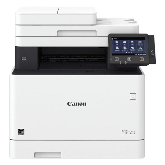 Canon Color imageCLASS MF743Cdw All-in-One Duplex Laser Printer (White/Black) (Certified Refurbished)