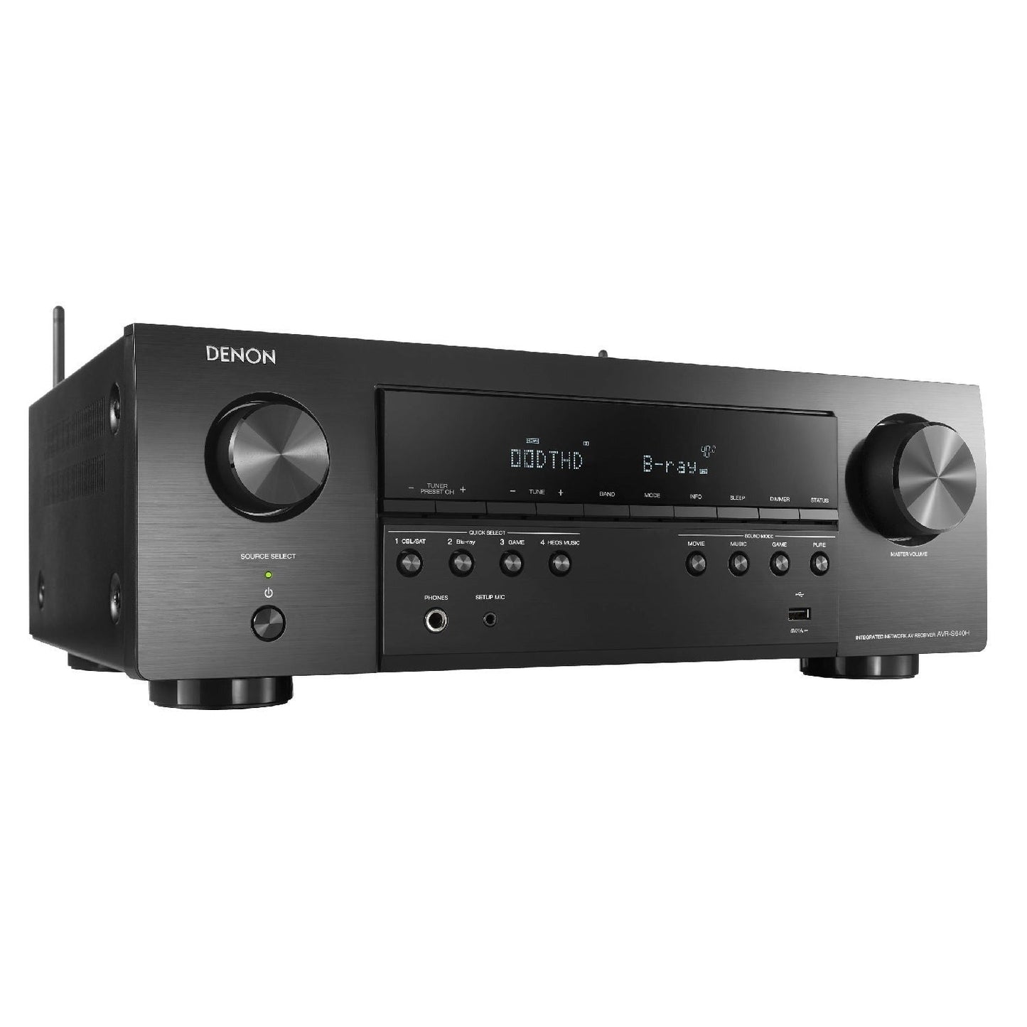 Denon AVR-S640H 5.2-Channel Network A/V Receiver