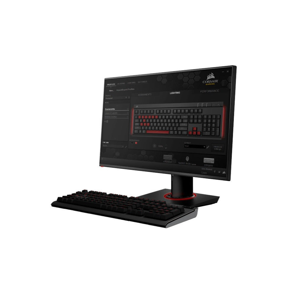Corsair STRAFE Mechanical Gaming Keyboard (CH-9000505-NA) (Certified Refurbished)
