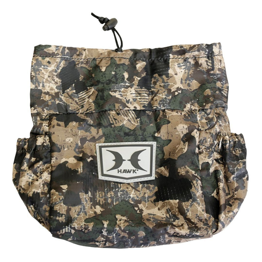 Hawk Chaos Camo Pattern Lightweight Helium Hammock Tree Saddle with Padded and Removable Seat