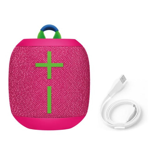 Ultimate Ears WONDERBOOM 3 Portable Bluetooth Small Speaker (Hyper Pink, Dust and Waterproof)