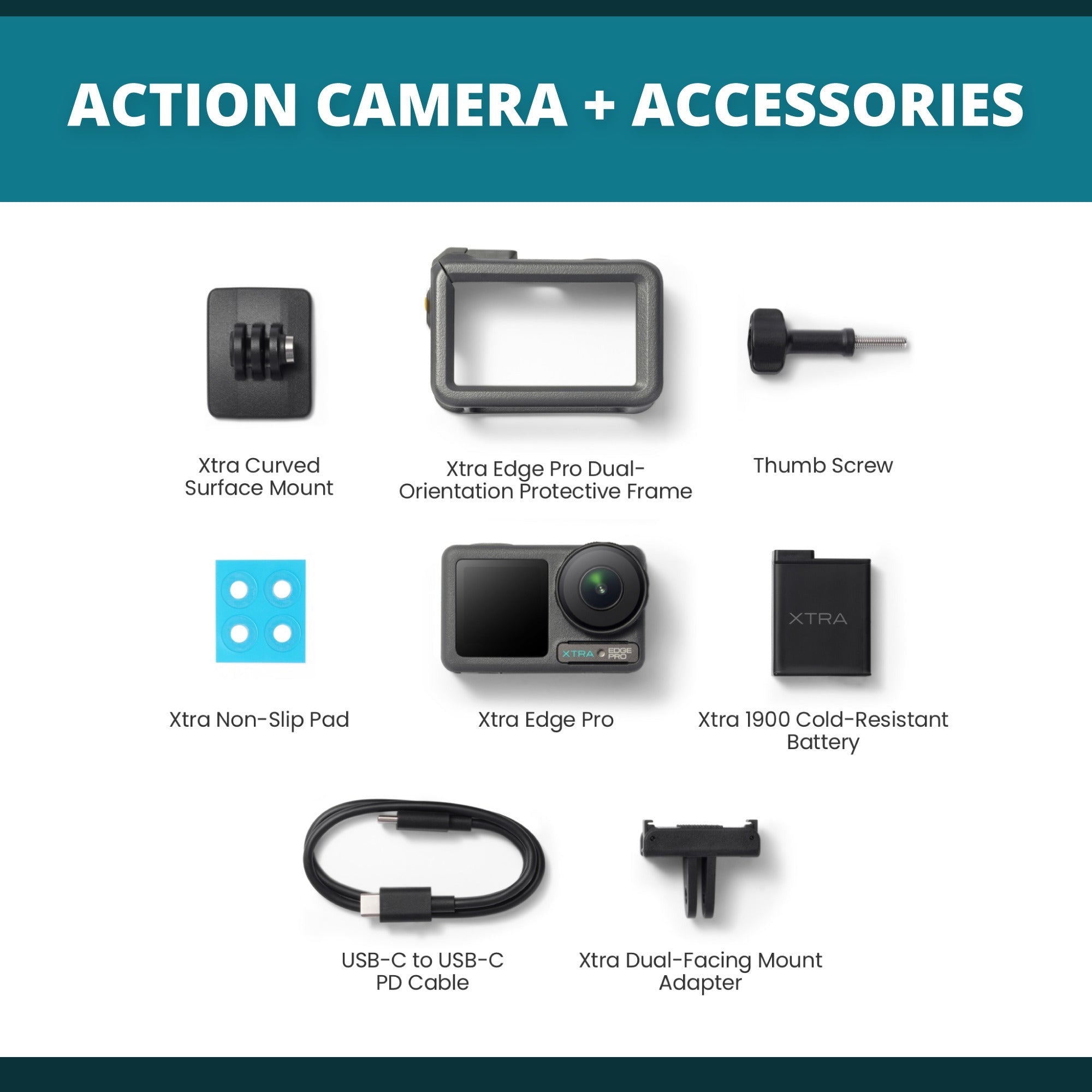 DJI Mic 2 with Action Camera, Memory Card, and Carrying Case Bundle
