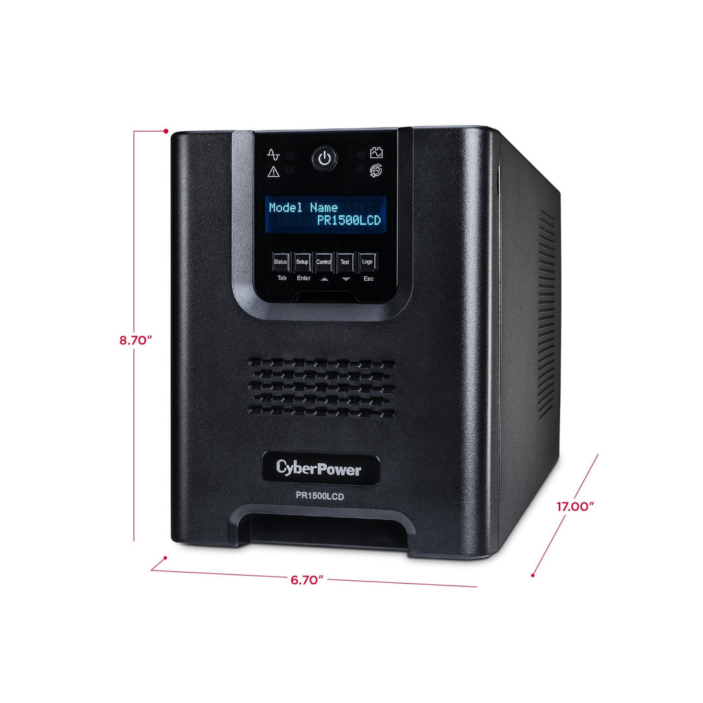 CyberPower PR1500LCD Smart App Sinewave UPS