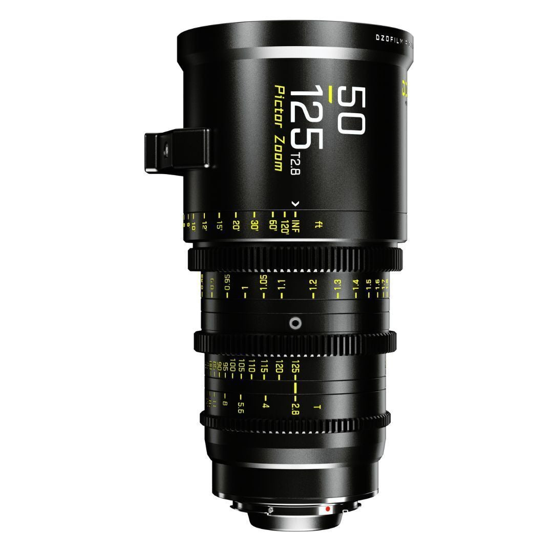 DZOFilm Pictor Zoom 20-55mm and 50-125mm T2.8 Super 35 Lens Bundle (PL and EF Mount, Black)
