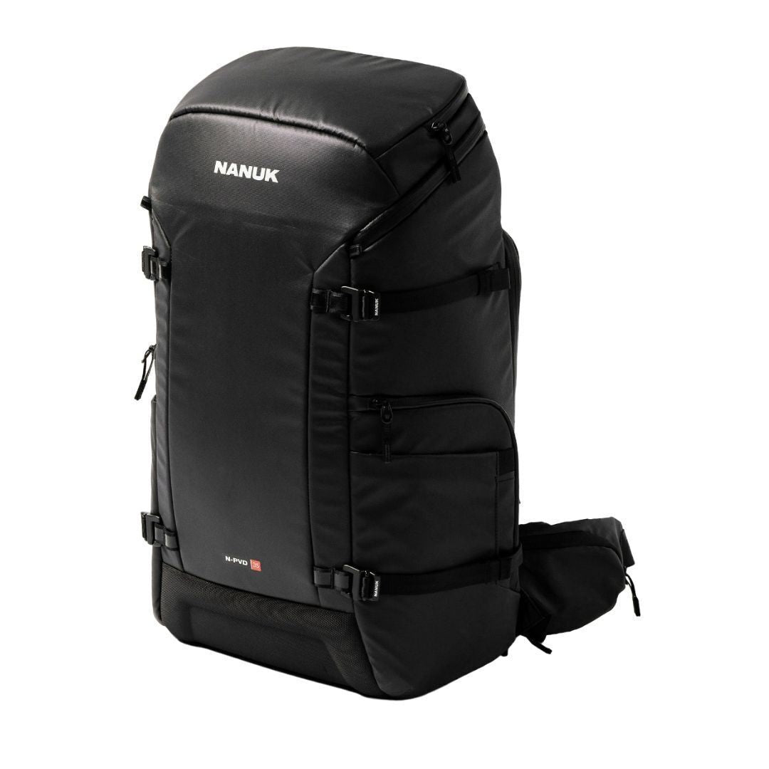 Nanuk N-PVD 35L Backpack with Double-Layered Foam Body for Cameras, Drones, and Accessories (Black)
