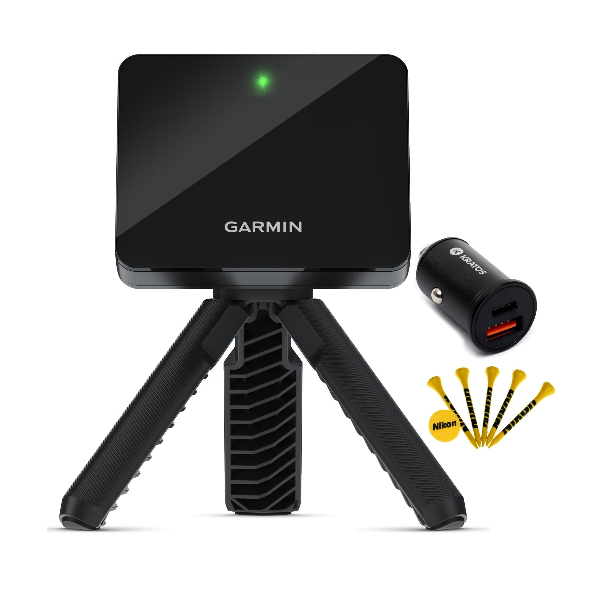 Garmin Approach R10 Portable Golf Launch Monitor Bundle with Accessories
