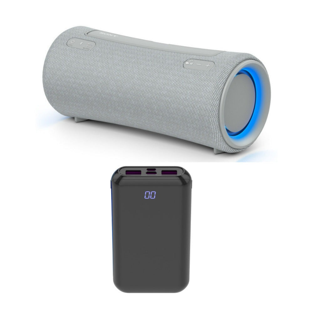 Sony SRS-XG300 X-Series Wireless Portable-Bluetooth Party-Speaker Bundle