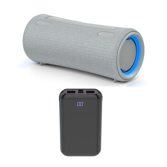 Sony SRS-XG300 X-Series Wireless Portable-Bluetooth Party-Speaker Bundle